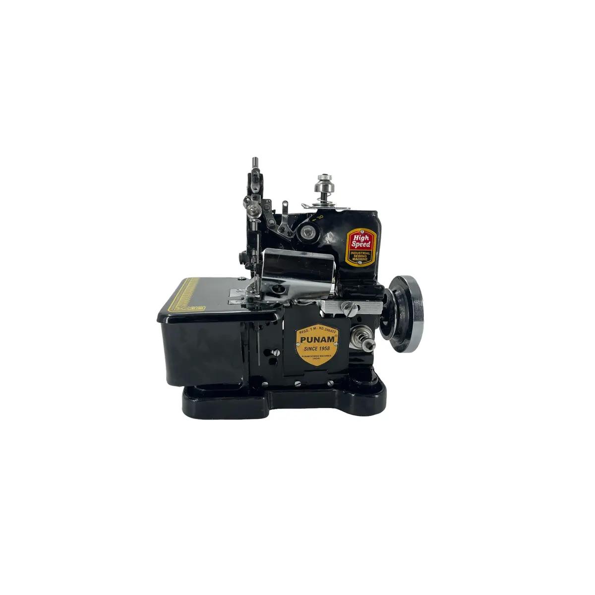 Punam Overlock Sewing Machine | Garment Edge-Finishing Overlocker | Punam India